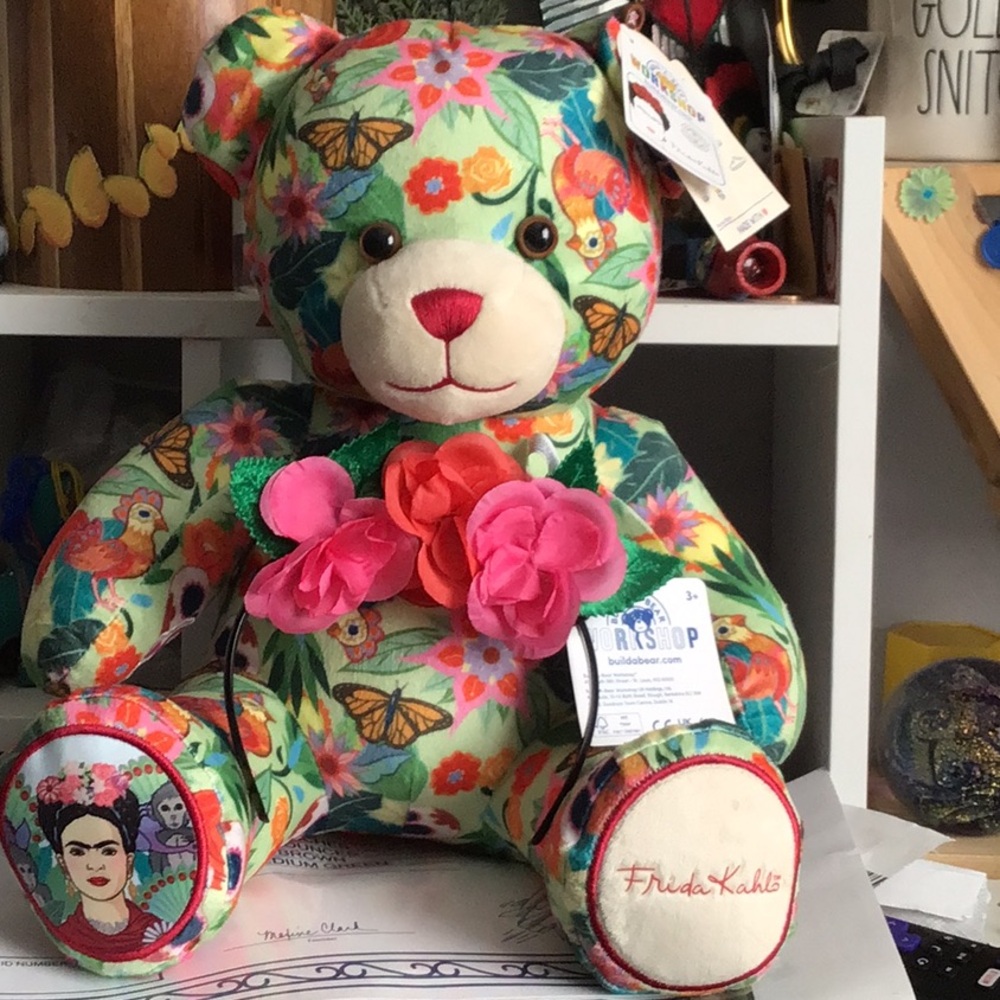 Colorful Frida Kahlo BUILD A BEAR